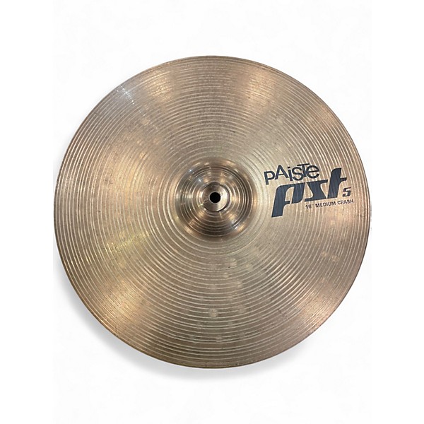 Used Paiste 16in PST5 MEDIUM CRASH Cymbal