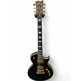 Used ESP EC1000 Deluxe Black Solid Body Electric Guitar