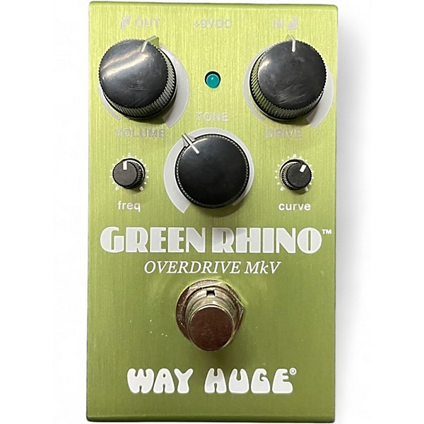 Used Way Huge GREEN RHINO Effect Pedal