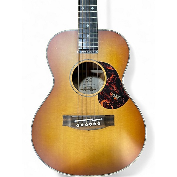 Used Maton EMD-6 Natural Acoustic Guitar