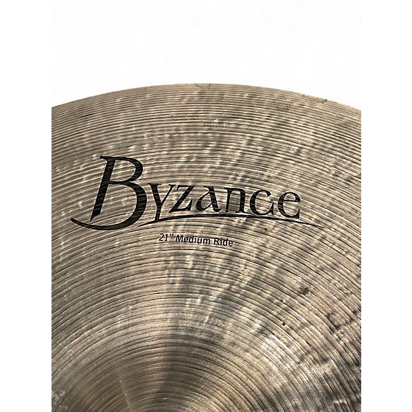 Used MEINL 21in Byzance Medium Ride Cymbal