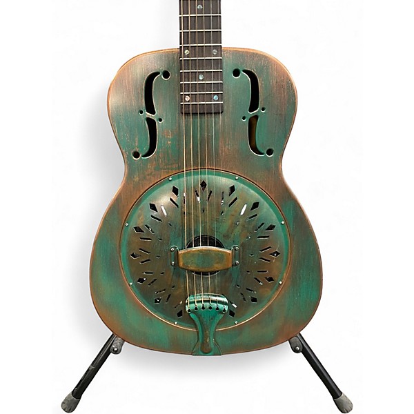Used Recording King RM-997-VG VINTAGE GREEN Resonator Guitar
