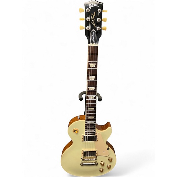 Used 2021 Gibson Les Paul Standard 1950S Neck White Solid Body Electric Guitar