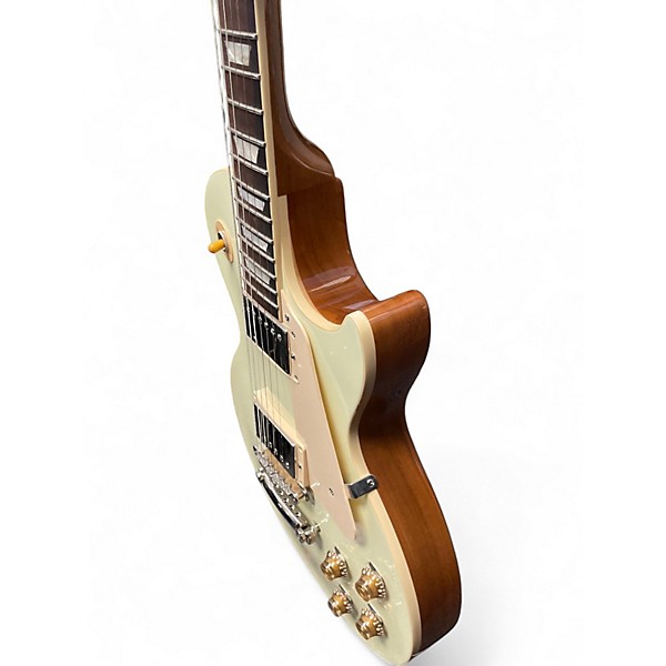 Used 2021 Gibson Les Paul Standard 1950S Neck White Solid Body Electric Guitar
