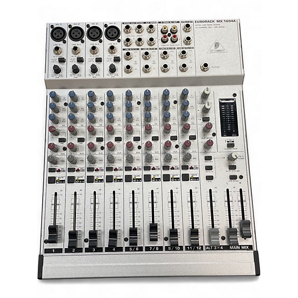 Used Behringer EURORACK MX 1604A Powered Mixer