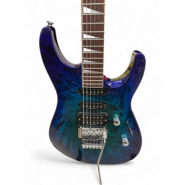 Used Jackson Soloist SL3 BLUE SWIRL Solid Body Electric Guitar