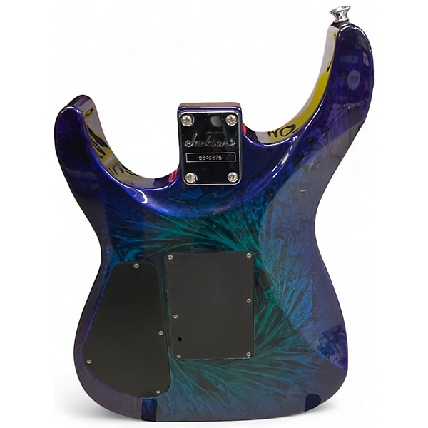 Used Jackson Soloist SL3 BLUE SWIRL Solid Body Electric Guitar