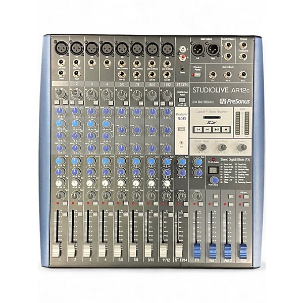 Used PreSonus STUDIO LIVE AR12C Unpowered Mixer