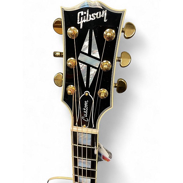 Used Gibson SJ200 Super Jumbo Custom Black Acoustic Guitar