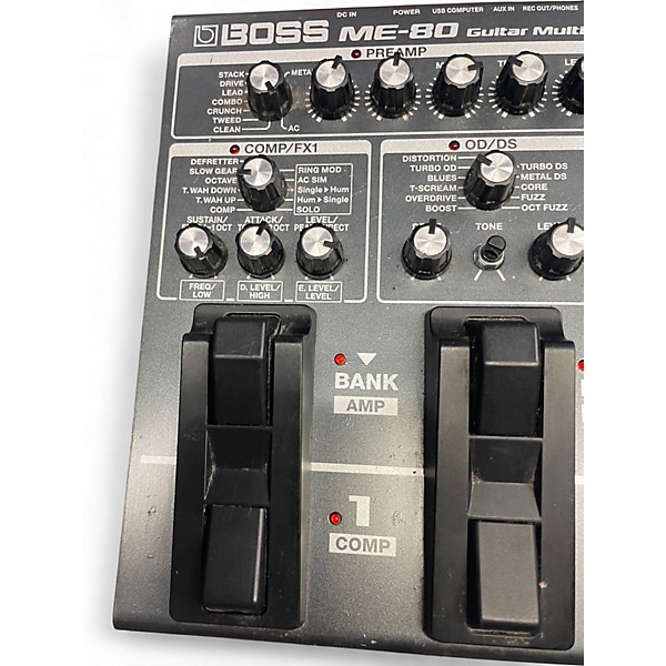 Used BOSS ME80 Guitar Multi Effect Processor | Guitar Center