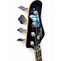 Used Schecter Guitar Research dUg Pinnick Baron-H Semi Hollow Black Electric Bass Guitar