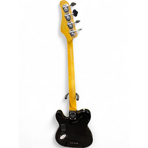 Used Schecter Guitar Research dUg Pinnick Baron-H Semi Hollow Black Electric Bass Guitar
