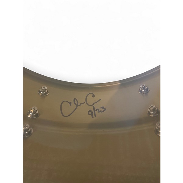 Used Bucks County 6.5X14 Custom  Brass Drum