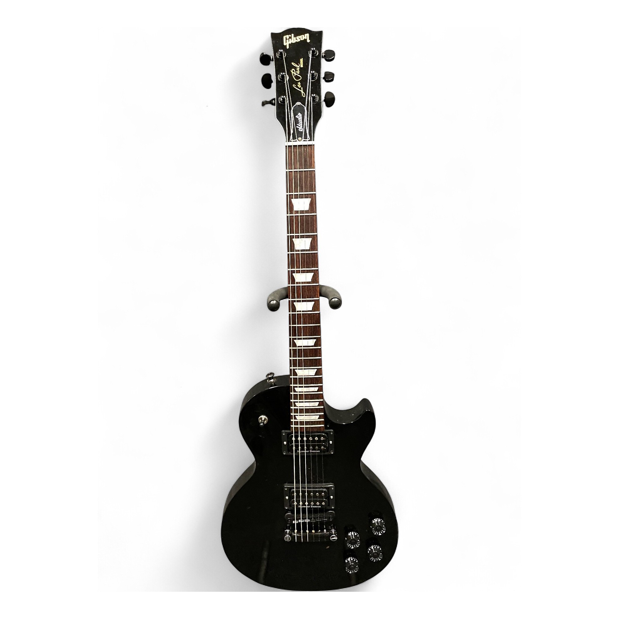 Used Gibson Les Paul Studio Ebony Solid Body Electric Guitar