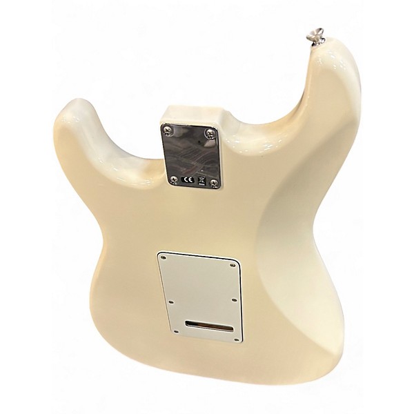 Used 2017 Fender Player Stratocaster Olympic White Solid Body Electric Guitar