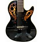 Used Ovation Celebrity Viper CV-68 Black Acoustic Electric Guitar