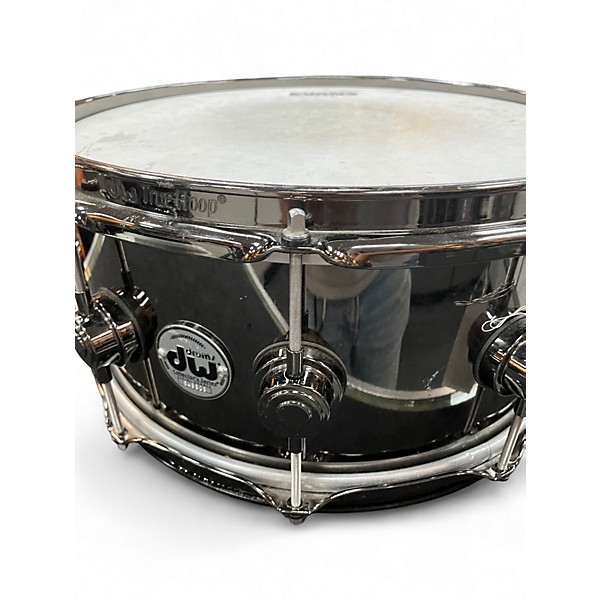 Used DW 14X6.5 Collector's Series Brass Snare nickel over brass Drum