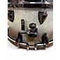 Used Orange County Drum & Percussion 14X7 25 PLY MAPLE  WHITE TO BLACK SPARKLE Drum