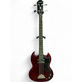 Used Epiphone SG Cherry Solid Body Electric Guitar