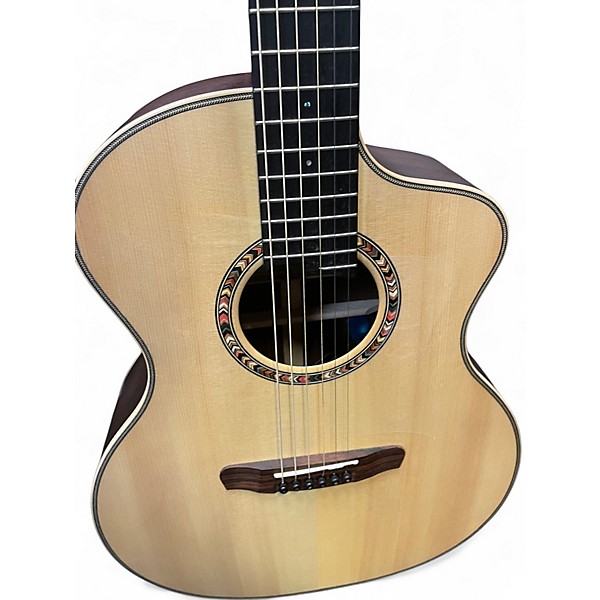 Used Dowina CABERNET Natural Acoustic Electric Guitar