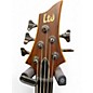 Used ESP LTD B5E 5 String Natural Electric Bass Guitar