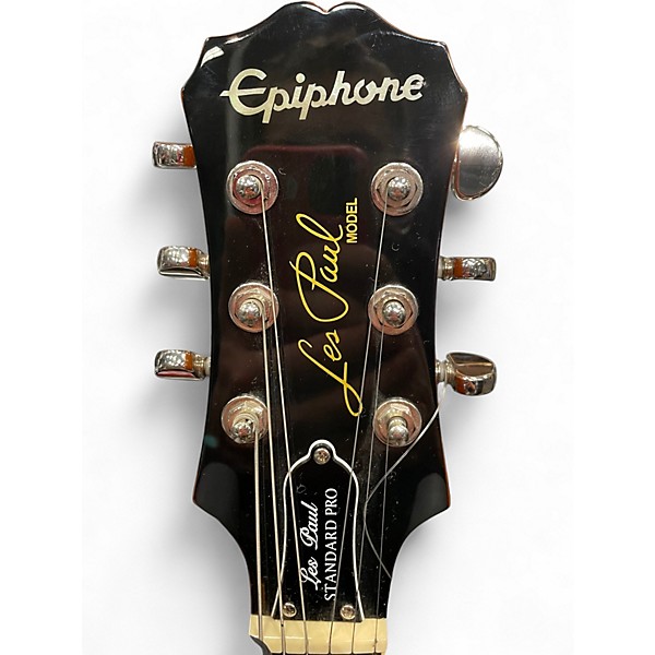Used Epiphone Les Paul Standard Pro Lemonburst Solid Body
