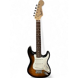 Used Squier Mini Affinity Stratocaster Brown Sunburst Electric Guitar