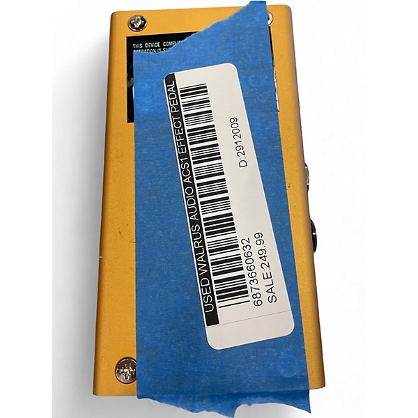 Used Walrus Audio ACS1 Effect Pedal