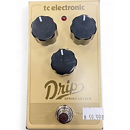 Used TC Electronic Drip Spring Reverb Effect Pedal
