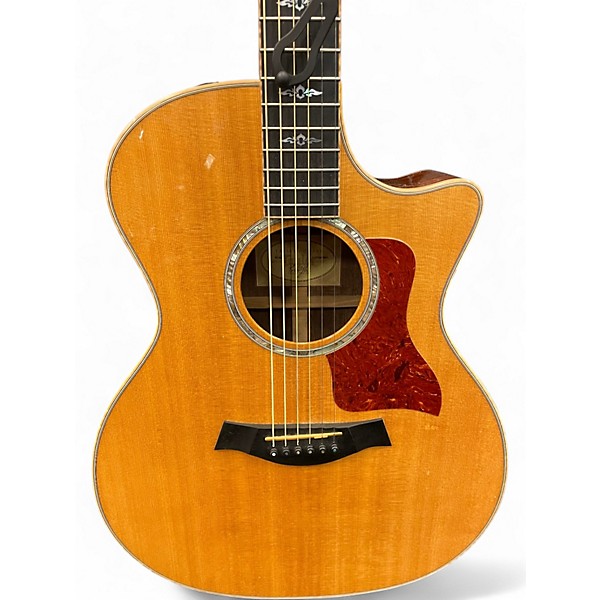 Used Taylor 814CE Natural Acoustic Electric Guitar