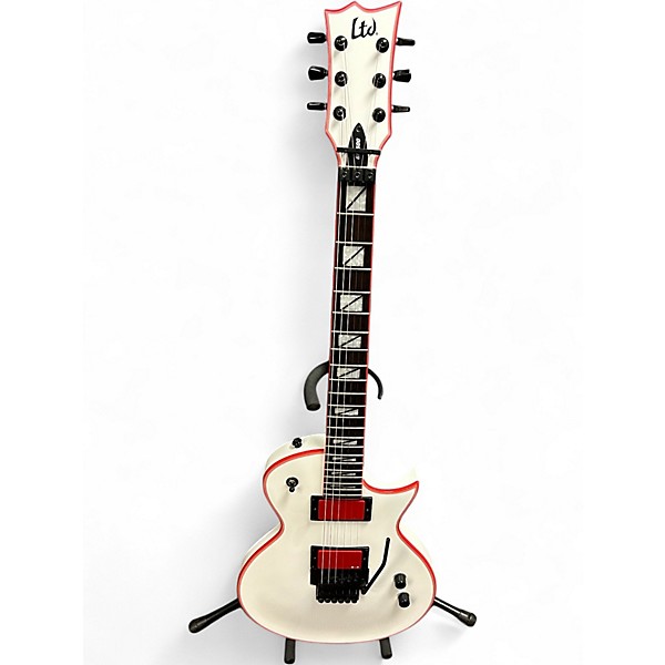 Used ESP LTD GH600 White Solid Body Electric Guitar