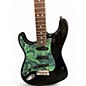 Used Fender American Standard Stratocaster Black Solid Body Electric Guitar