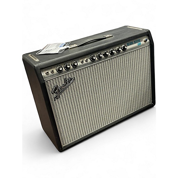 Used Fender 1968 Custom Deluxe Reverb 22W 1x12 Tube Guitar Combo Amp