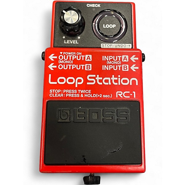 Used BOSS RC1 Loop Station Pedal | Guitar Center