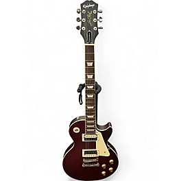 Used Epiphone Les Paul Traditional Pro IV Wine Red Solid Body Electric Guitar