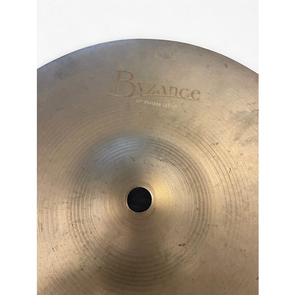Used MEINL 10in BYZANCE VINTAGE SPLASH Cymbal