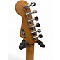 Used EVH Striped Series Frankie Red with Black and White Stripes Solid Body Electric Guitar