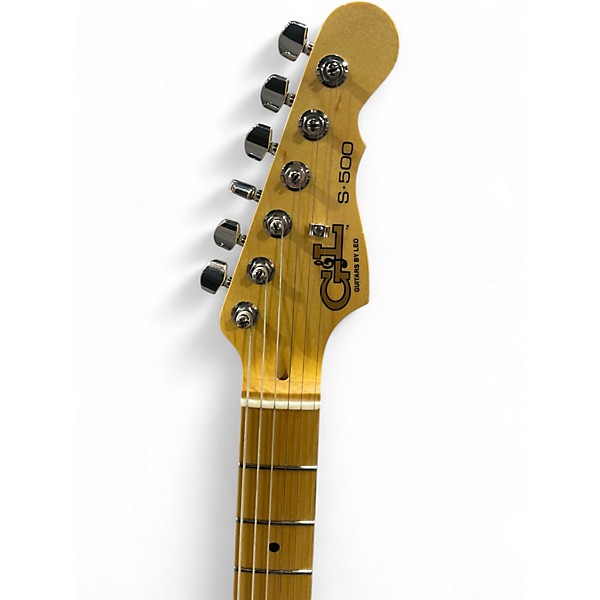 Used 2021 G&L Fullerton Deluxe S-500 Blueburst Solid Body Electric Guitar