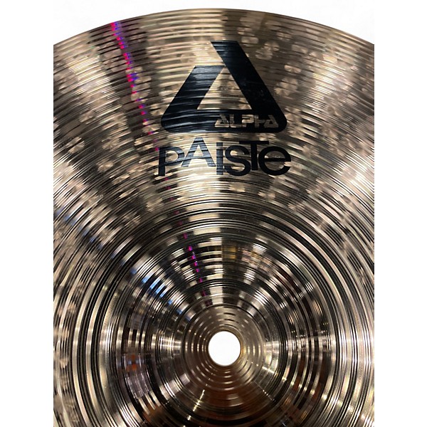 Used Paiste 16in Alpha Thin Crash Cymbal