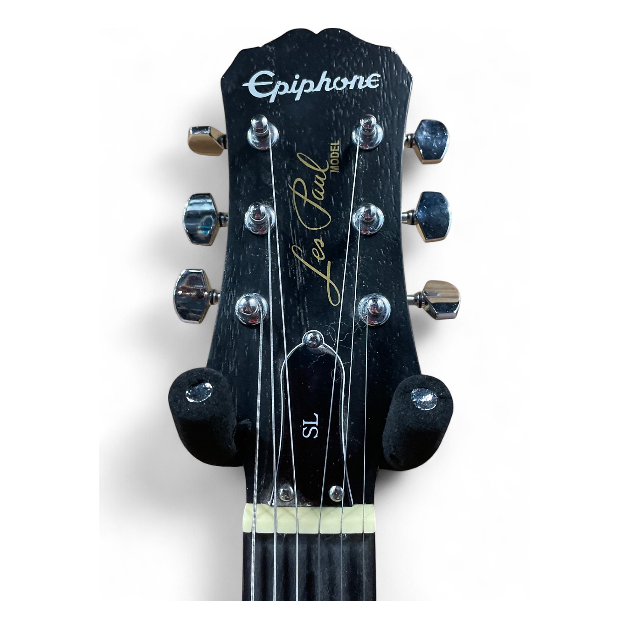 Used Epiphone Les Paul SL Ebony Solid Body Electric Guitar