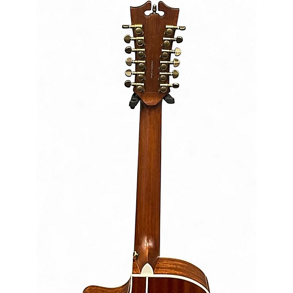 Used D'Angelico Premier Fulton Iced Tea 12 String Acoustic Electric Guitar