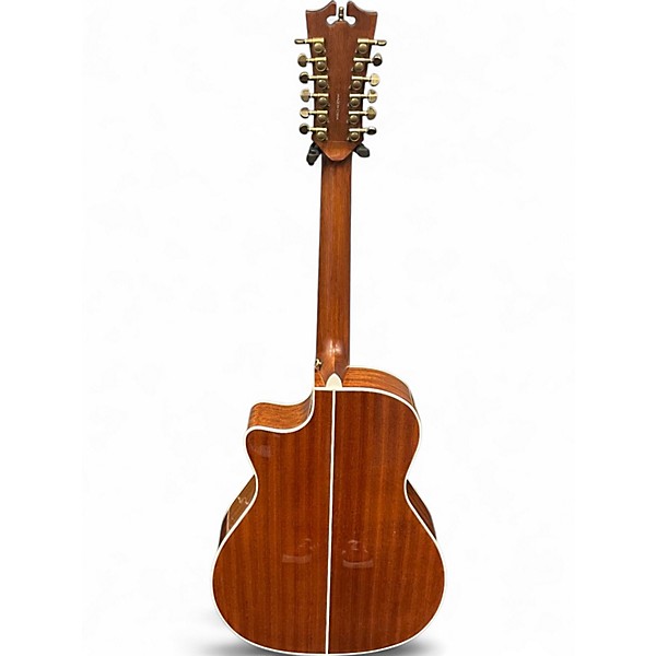 Used D'Angelico Premier Fulton Iced Tea 12 String Acoustic Electric Guitar