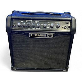 Used Line 6 Spider IV 15W 1X8 Guitar Combo Amp