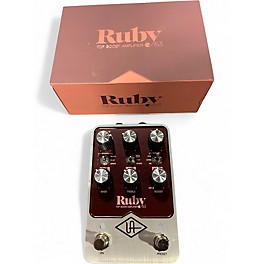 Used Universal Audio RUBY TOP BOOST AMPLIFIER Pedal