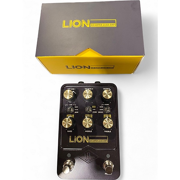 ギター Universal Audio LION Super Lead Amp Universal Audio UAFX Lion '68 Super Lead Amp Pedal | Sweetwater