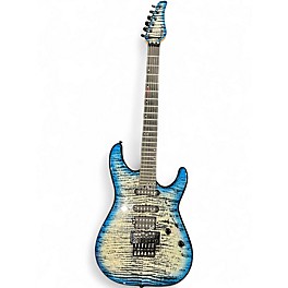 Used Schecter Guitar Research SUN VALLEY SUPER SHREDDER SKY BURST Solid Body Electric Guitar