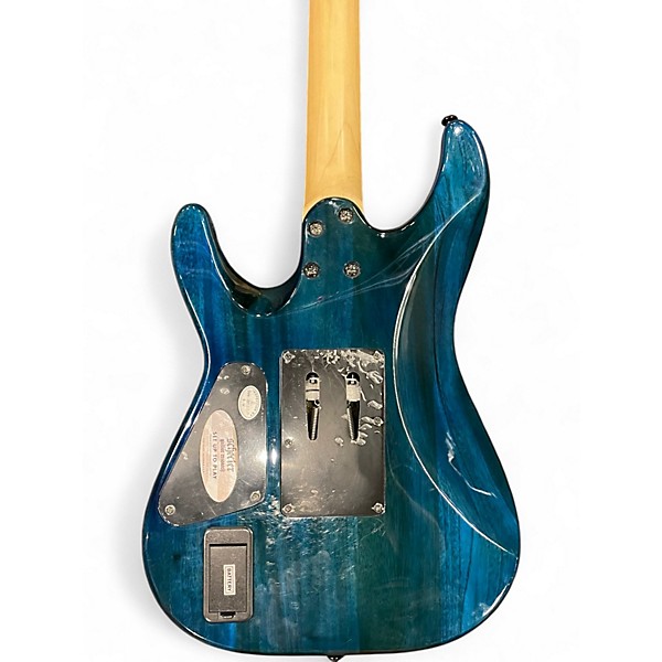 Used Schecter Guitar Research SUN VALLEY SUPER SHREDDER SKY BURST Solid Body Electric Guitar