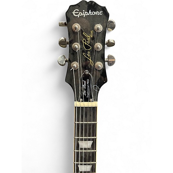 Used Epiphone Les Paul Traditional Pro Cherry Solid Body Electric Guitar