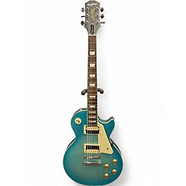 Used Epiphone Les Paul Traditional Pro IV Worn Pacific Blue Solid Body Electric Guitar