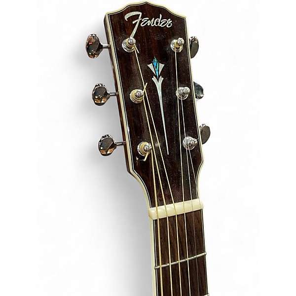 Used Fender Paramount PM-1 Standard Dreadnought Natural Acoustic Electric Guitar